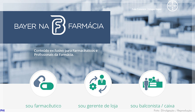 Portal Bayer na farmácia inova em conteúdo para profissionais das farmácias