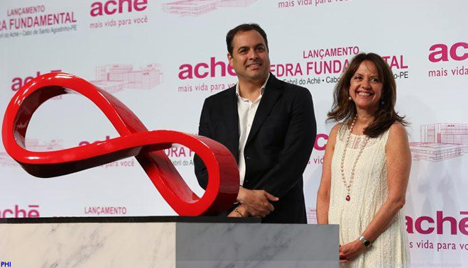 Com fábrica em Suape, Aché dobrará capacidade