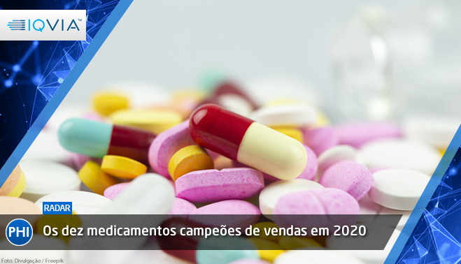 Os dez medicamentos campeões de vendas em 2020