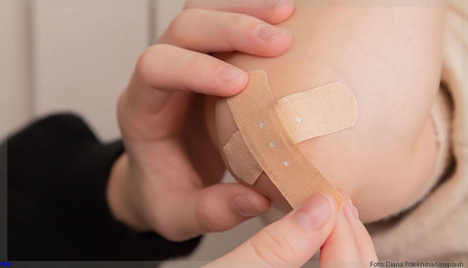 Nova cola biocompatível repele o sangue e ajuda na cicatrização de ferimentos
