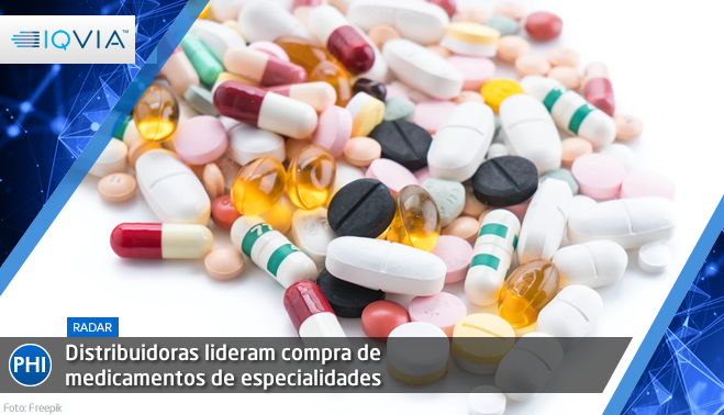 Distribuidoras lideram compra de medicamentos de especialidades