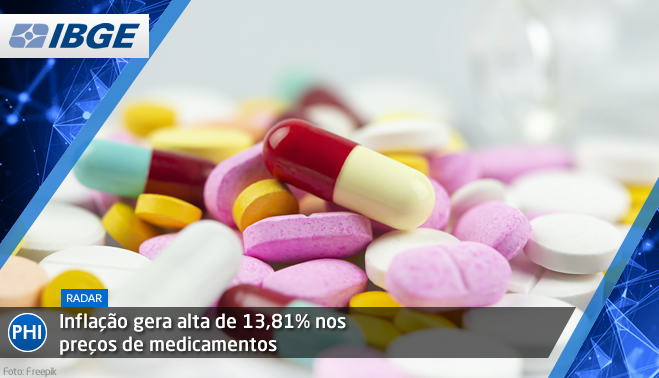 Inflação gera alta de 13,81% nos preços de medicamentos
