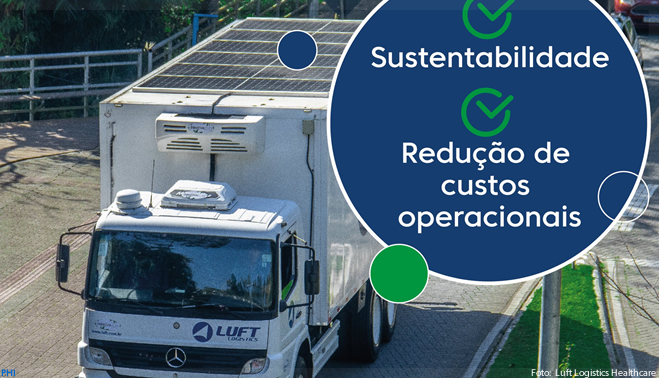 Luft implementa energia solar no transporte de medicamentos