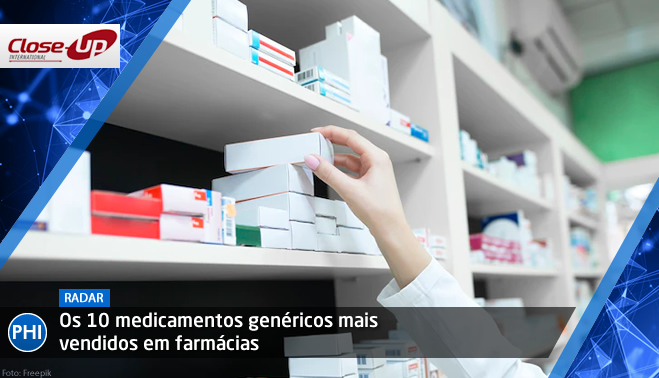 Os 10 medicamentos genéricos mais vendidos em farmácias